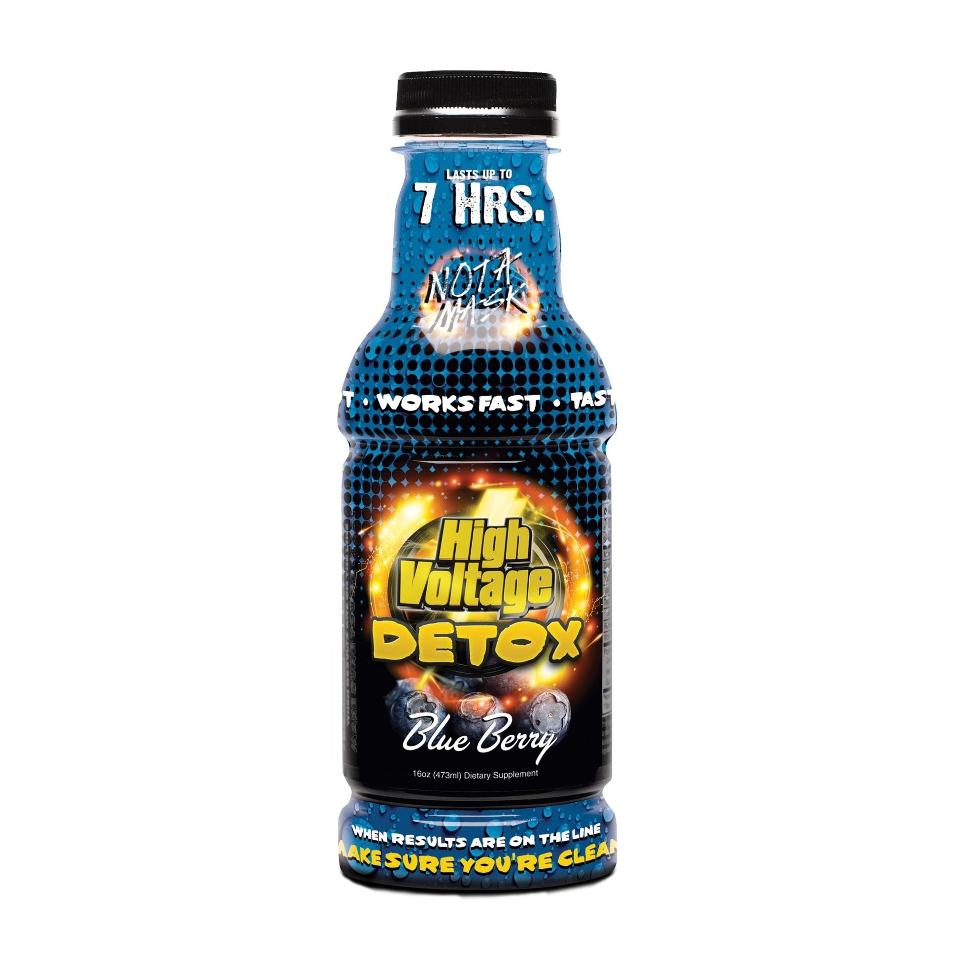 High Voltage Detox - 16oz - Blueberry - Cali Distributions - Detox High Voltage -
