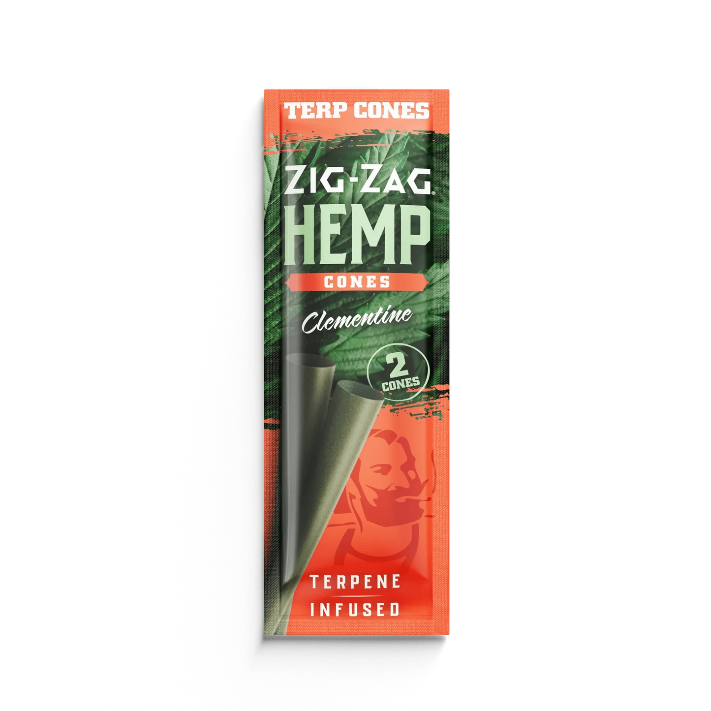 Zig Zag Terpene Infused Hemp Cones - Clementine - Cali Distributions - Pre-Rolled Papers Juicy Jay's -