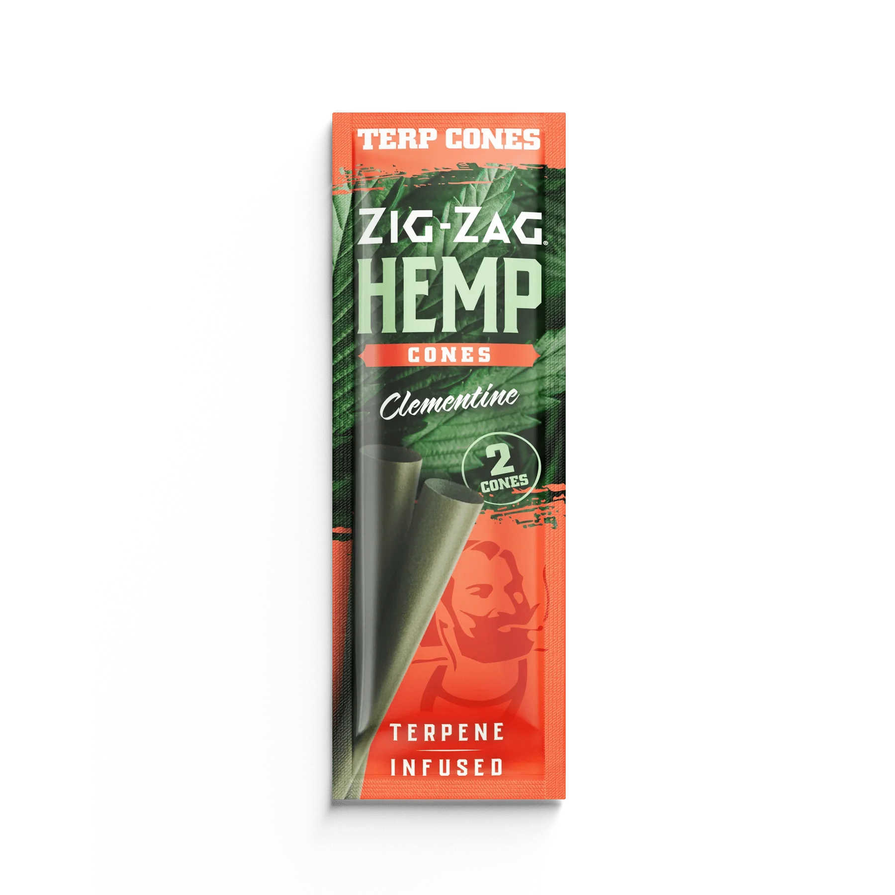 Zig Zag Terpene Infused Hemp Cones - Clementine - Cali Distributions - Pre-Rolled Papers Juicy Jay's -