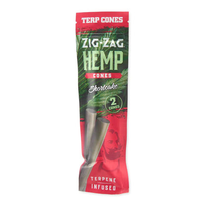 Zig Zag Terpene Infused Hemp Cones - Shortcake - Cali Distributions - Pre-Rolled Papers Juicy Jay's -