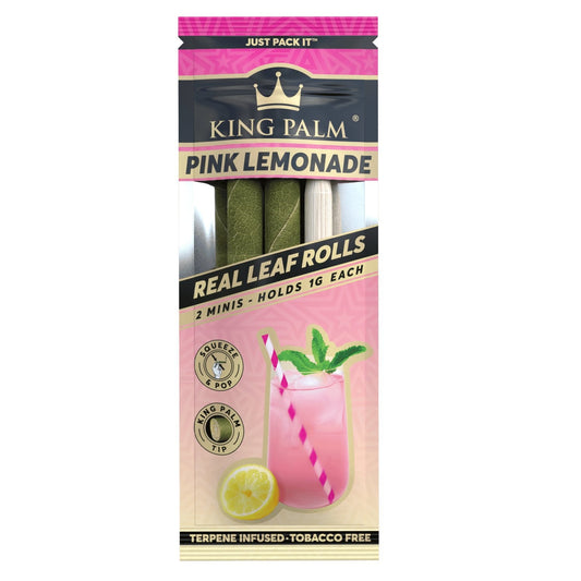 King Palm Mini Pre-roll - Pink Lemonade (1g, 20 Pack) - Cali Distributions - Pre-Rolled Papers King Palm -