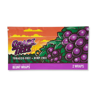 Terpene-Infused Blunt Wraps 12 Pack - Grape Tree - Cali Distributions - Blunt wraps Orchard Beach Farms -